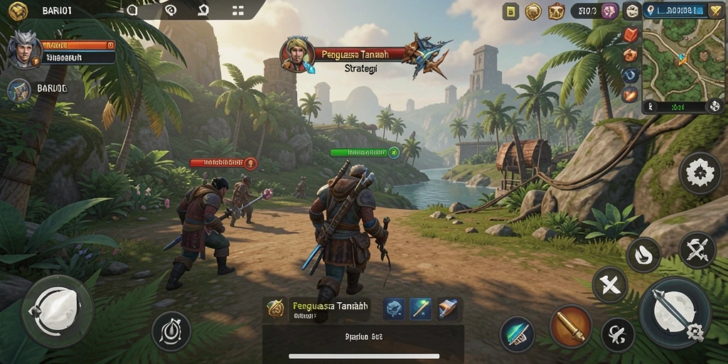 Menampilkan gameplay seru dan strategi mendalam di BARU01.
